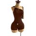 Sexy Spice Style One Shoulder Slim Fit Waist Fit Party Jumpsuit_ecoleips.com