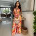 Women's Clothing Suspender Strap Sexy Top With Slim Fit Wide Leg Pants Fashion Two Piece Suit For Women_ecoleips.com
