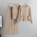 Women's Clothing Leg Pants Sweater Vest Three Piece Suit Women's Spring And Autumn New Vest Knitted Cardigan Suit_ecoleips.com