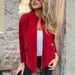 Women's Casual Woolen Lapel Drawstring Faux Pocket Suit Jacket Autumn/Winter New Cross Border European And American Style_ecoleips.com