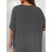 European Size Summer Casual Skull Print T-Shirt Pure Cotton EZwear Women's Clothing Tops_ecoleips.com