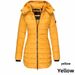 Winter Korean Style Women's Cotton Padded Jacket Mid-Length Slim-Fit Warm Outerwear W172_ecoleips.com