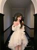 off the Shoulder Evening Gown Luxury Slimming Sweet Princess Dress Heavy Duty New Spring Style Light Dress Women's Party Wear_ecoleips.com