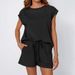Women's Spring/Summer Two Piece Set Round Neck Loose Short Sleeve New Style_ecoleips.com
