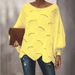 K Plus Size Women's Sweater; Openwork Crochet Loose Knitted Cardigan For Women_ecoleips.com