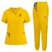 Women’s Clothing New Color, Nurse Uniform,Women's Short Sleeved Hand Brushing Uniform, Oral Work Uniform, Elastic Quick Drying Hand Washing Uniform_ecoleips.com