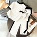 Women's Summer Thin Two-Piece Set Casual T-Shirt And Pants with Panda Print Pocket_ecoleips.com