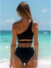2026 European And American Shoulder Sexy Explosion Split Swimsuit Seaside Bikini Tight_ecoleips.com
