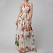 Women's Clothing New Slim-Fit Large Sling Stitching Printed Beach Dress_ecoleips.com