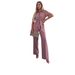 Women's Clothing Fashion Shirt Collar Solid Color Single Breasted Jumpsuit_ecoleips.com