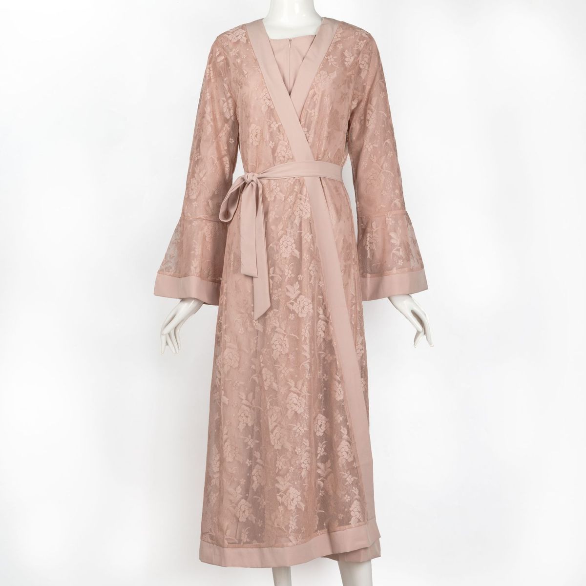 Verve Muslim Women's Clothing Spring Miao Xiangyi Apparel 2025 Embroidered Two-Piece Set_ecoleips.com