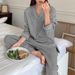 Voya Minimally Designed Home Clothing Set That Can Be Worn Externally, Loose And Comfortable Two-piece Set For Women's Clothing_ecoleips.com