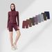 Women's High-Waisted Yoga Pants Five Point Shorts Bare Skin Feel No Embarrassing Seams Butt Lifting Sports Fitness Running Shorts_ecoleips.com