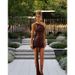 Elegant Sexy High Waist Solid Color Suspender Dress With Streamer Smocked Design Temperament Romantic Slim Fitted Party Vacation Ladies Dress_ecoleips.com