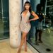 Os6861 Summer New Line Women's Clothing Sexy Mesh Hot Diamond Perspective Nightclub Dress Women_ecoleips.com