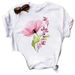 Summer European And American Cross-border Foreign Trade Plus-size T-shirt, Round-neck Casual Loose-fitting Short-sleeve_ecoleips.com