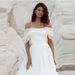 Women's Clothing Wedding Dress Bride One Shoulder Slim Forest Princess Puffy Skirt French Style Out Of The Gauze Temperament Light Wedding Dress_ecoleips.com