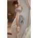 Mermaid Evening Gown off Shoulder Sequined Spring 2026 Ethereal Bride Toasting Party Hostess Dress Women's Wedding Party Wear_ecoleips.com