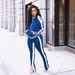 Women's Off-Shoulder Sports Two-Piece Set Casual Fashion Wear For Spring/Autumn_ecoleips.com