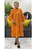 Women's Clothing Plus Size Clothes Elegant 3D Floral Maxi Dress With Ruffled Hem & Beaded Details – Romantic Long Sleeve Dress_ecoleips.com