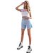 Women's Clothing New Denim Shorts Casual High Waist Loose Slim Pants_ecoleips.com