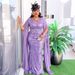 Women's Clothing Fashion Women's V Neck Dress Plus Size Long Dress Party Dress_ecoleips.com