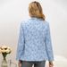 Women's Clothing Spring And Autumn Jacquard Long Sleeved Suit Jacket_ecoleips.com