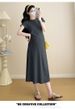 Maternity Clothing Summer Fashion New Dress Summer Trendy Mother Korean Version Simple Temperament Loose And Thin Age-reducing Skirt_ecoleips.com