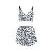 2026 Camisole Bra Shorts Comfortable Loose Sleepwear Two-Piece Set European And American Autumn Winter New Cross-Border_ecoleips.com