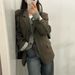 Dongdaemun 2026 Early Spring New Style, Elegant And Simple, Good Fit, Suitable For Commuting, With A Back Slit Design,_ecoleips.com