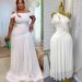 Women's Clothing Summer Off-Shoulder Long Dress Sexy Evening Gown Regular Size_ecoleips.com