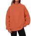 2026 European And American Women's Long-sleeved High-neck Pullover Sweatshirt, Casual Hoodie With Fleece Lining_ecoleips.com