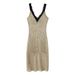 Women's Sequin & Lace Party Dress – Glamorous Bodycon Midi Dress With Sheer Sleeves For Evening & Special Occasions_ecoleips.com