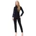 Women's Clothing Swimsuit Conservative Swimsuit Sunscreen Ladies Long Sleeved Trousers Seaside Travel Hot Spring_ecoleips.com