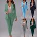 Women's Clothing Women's New Fashion Button Slim Lapel Cardigan Temperament Suit Jacket Suit_ecoleips.com