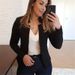 Women's Clothing solid color casual professional small suit jacket tops women's clothing_ecoleips.com