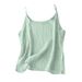 Italian Export Linen Camisole, Suitable For Layering Or Wearing Alone, Sleeveless Top, Slimming, Cotton-linen, Beautiful_ecoleips.com