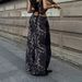 Trendy American Patchwork Leopard Print High-Waisted Wide Leg Casual Pants for Women Jazz Dance Street Style_ecoleips.com