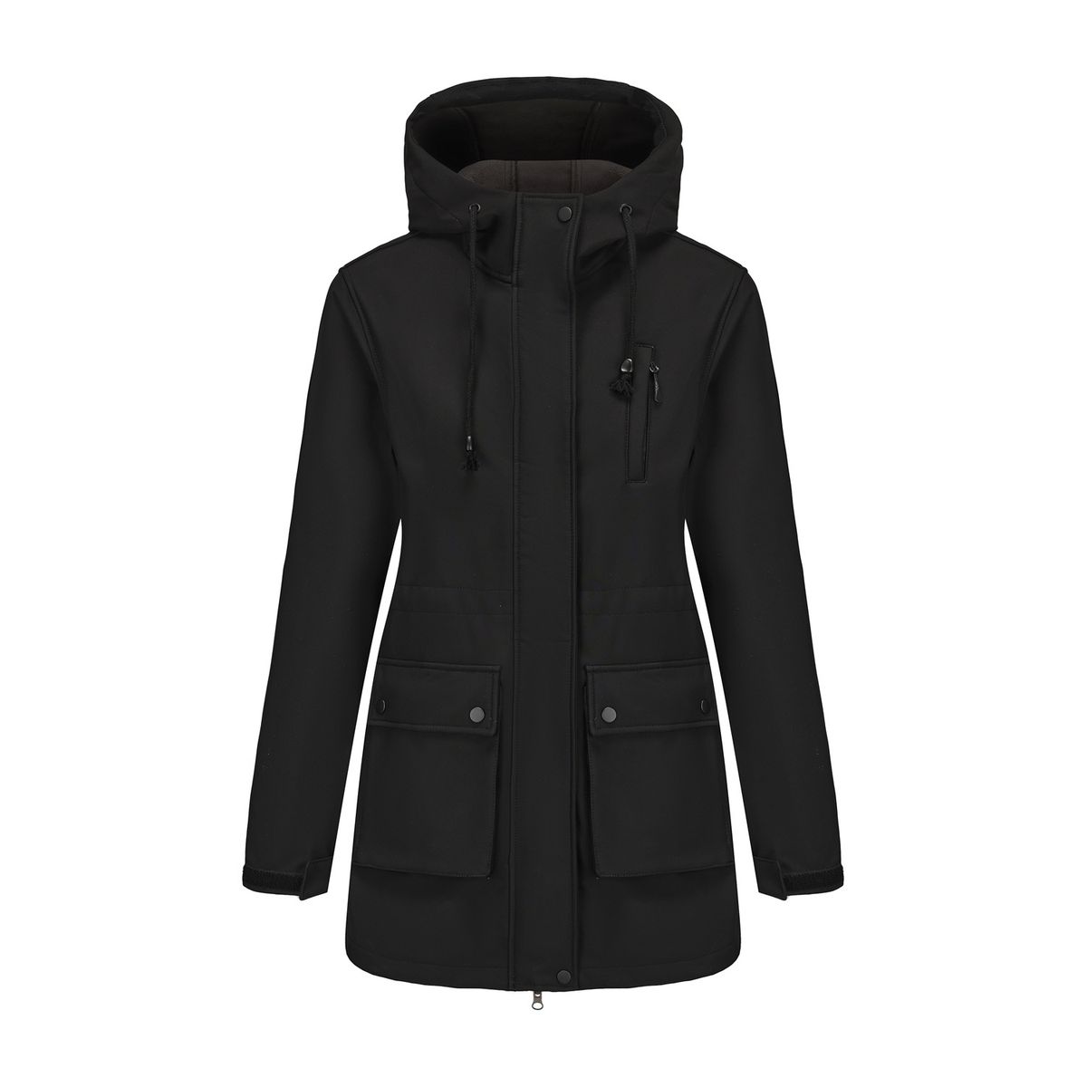 K Jacket Rainproof Hooded Women's Raincoat Jacket Windbreaker_ecoleips.com