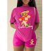 Women's Clothing Casual Two-Piece Outfit – Stylish T-Shirt & Effortless Style, All-Day Comfort Shorts Set For Everyday Comfort_ecoleips.com