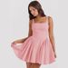 Sexy Summer Sleeveless Dress - Backless Bow Tie Strap Dress For Women_ecoleips.com