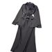 Women's Clothing Fashion Casual Suit Satin Flower Decoration Strap Shirt Suspender Skirt Two Piece Suit_ecoleips.com