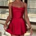 Women's Clothing Fashion Sexy Solid Color Sleeveless Halter Neck Dress Female Summer And Autumn New Slim Fit Backless Suspender Short Skirt_ecoleips.com