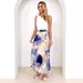2026 Spring/Summer High-End Oil Painting Print European And American Style Draped A-Line Pleated Skirt For Women_ecoleips.com