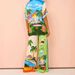 Verve 2024 Fashion Vacation Printed Short Sleeve Color Block Casual Tie Women's Set_ecoleips.com