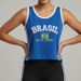 Aria Basics Aria Basics 2026 Summer Women's Tank Top Brazilian Letter Y2K Slim-Fit Apparel Cross-Border Wholesale World Cup_ecoleips.com