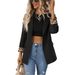 New Casual Long Sleeve Women's Foreign Trade Small Loose Fit Regular Shoulder Petite High-end Feel Top Blazer Jacket_ecoleips.com