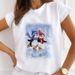 European And American Fashion Women's Clothing, Round-neck Christmas-themed T-shirt For Women_ecoleips.com