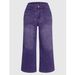 plus Size Wide Leg Jeans Casual Versatile Fashionable Women's Clothing Belt Not Included (Belt for Decoration Only)_ecoleips.com