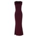 Slim Square Collar Sleeveless Dress for Women European And American Style Spring Summer Fashion Temperament Solid Color Streetwear_ecoleips.com
